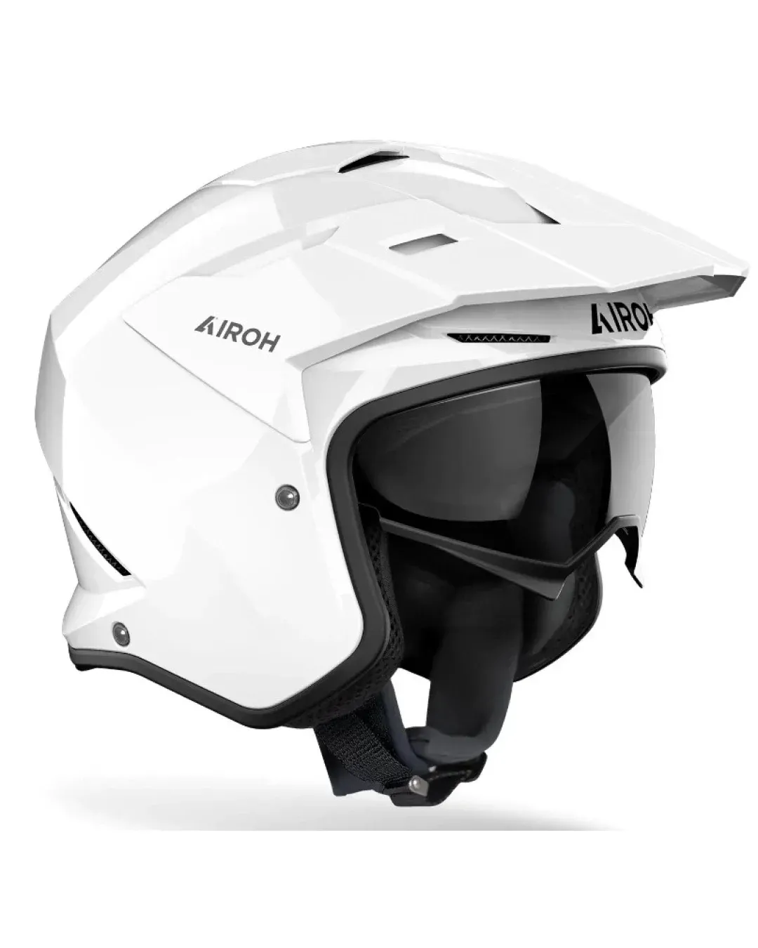 Kаска за скутер AIROH Kombakt WHITE Gloss
