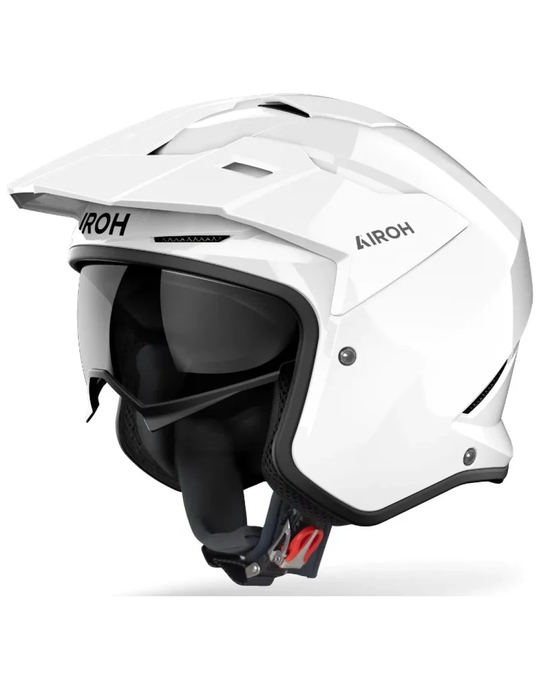 Kаска за скутер AIROH Kombakt WHITE Gloss