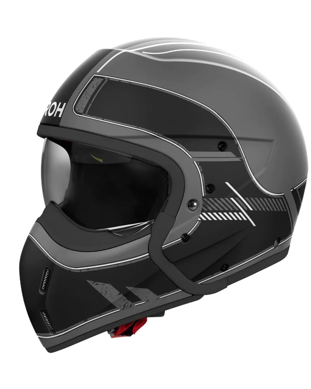 Kаска за скутер AIROH Raster Black Matt