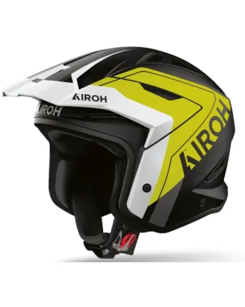 Kаска за скутер AIROH TRR II HUNT YW MATT