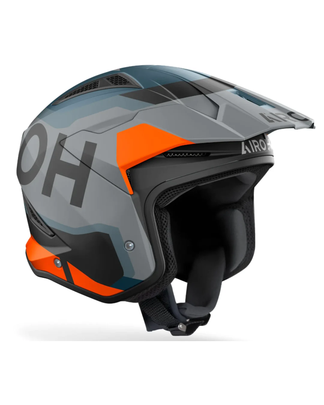 Kаска за скутер AIROH TRR II JUPITER ORANGE MATT