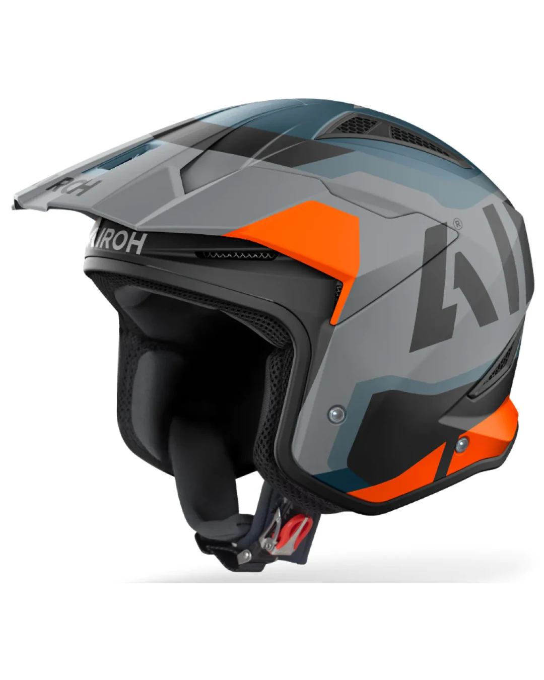 Kаска за скутер AIROH TRR II JUPITER ORANGE MATT