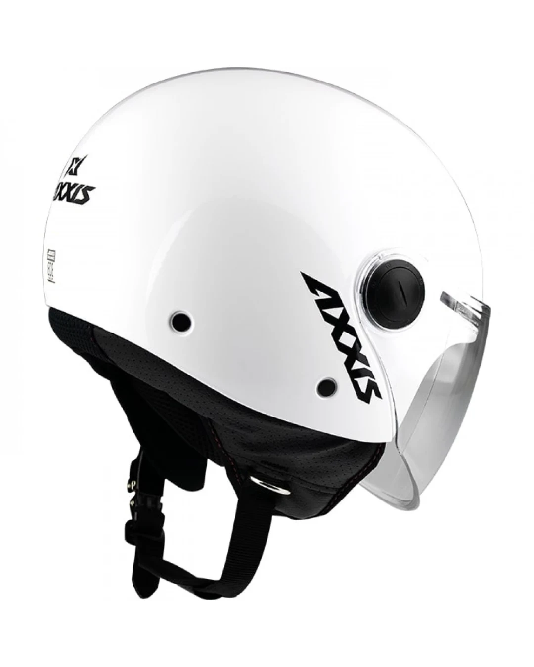 КАСКА ЗА СКУТЕР AXXIS SQUARE S SOLID WHITE