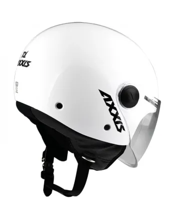 КАСКА ЗА СКУТЕР AXXIS SQUARE S SOLID WHITE