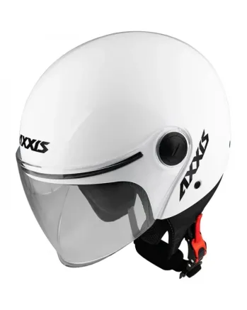 КАСКА ЗА СКУТЕР AXXIS SQUARE S SOLID WHITE