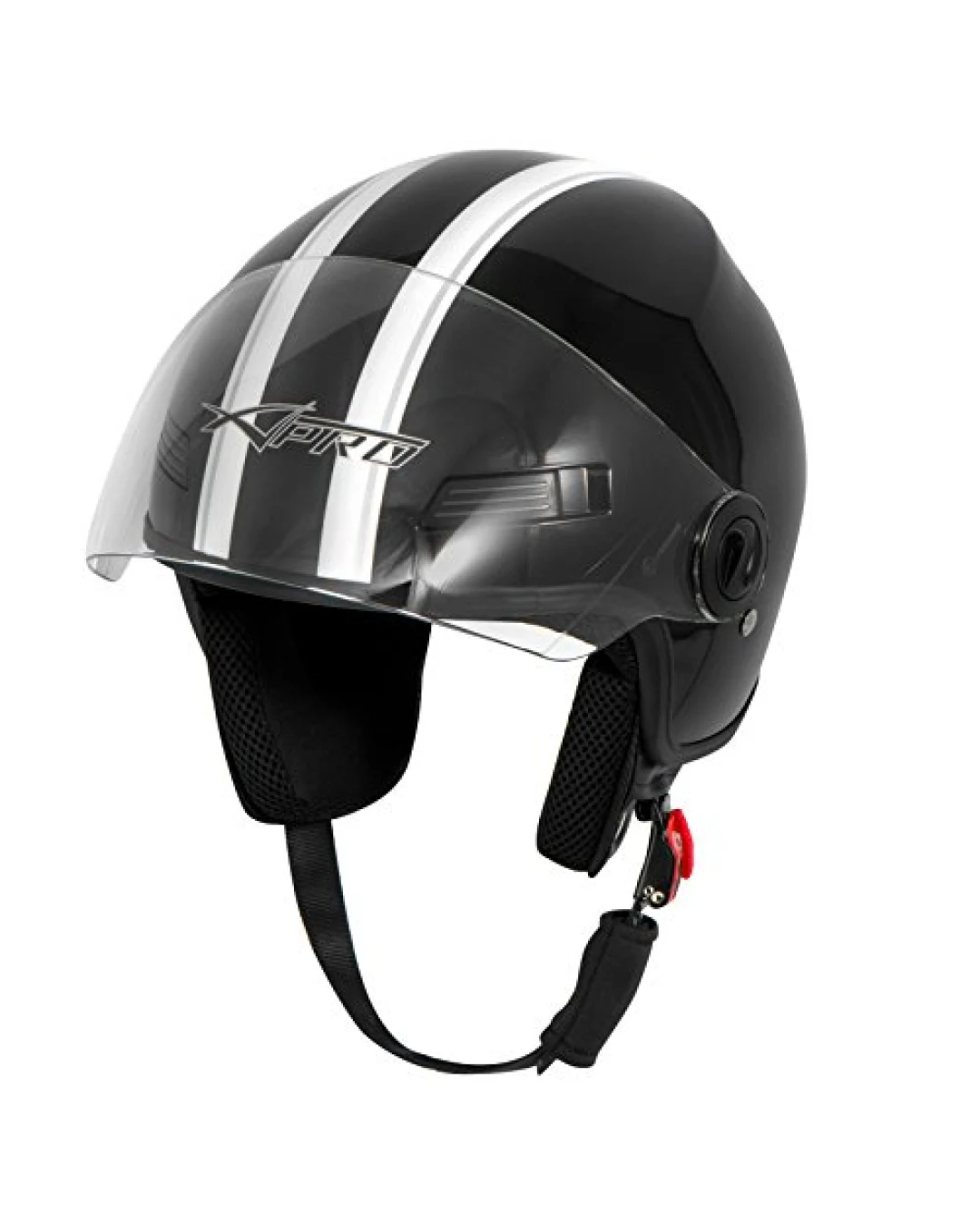 Каска за скутер FEVER BLACK