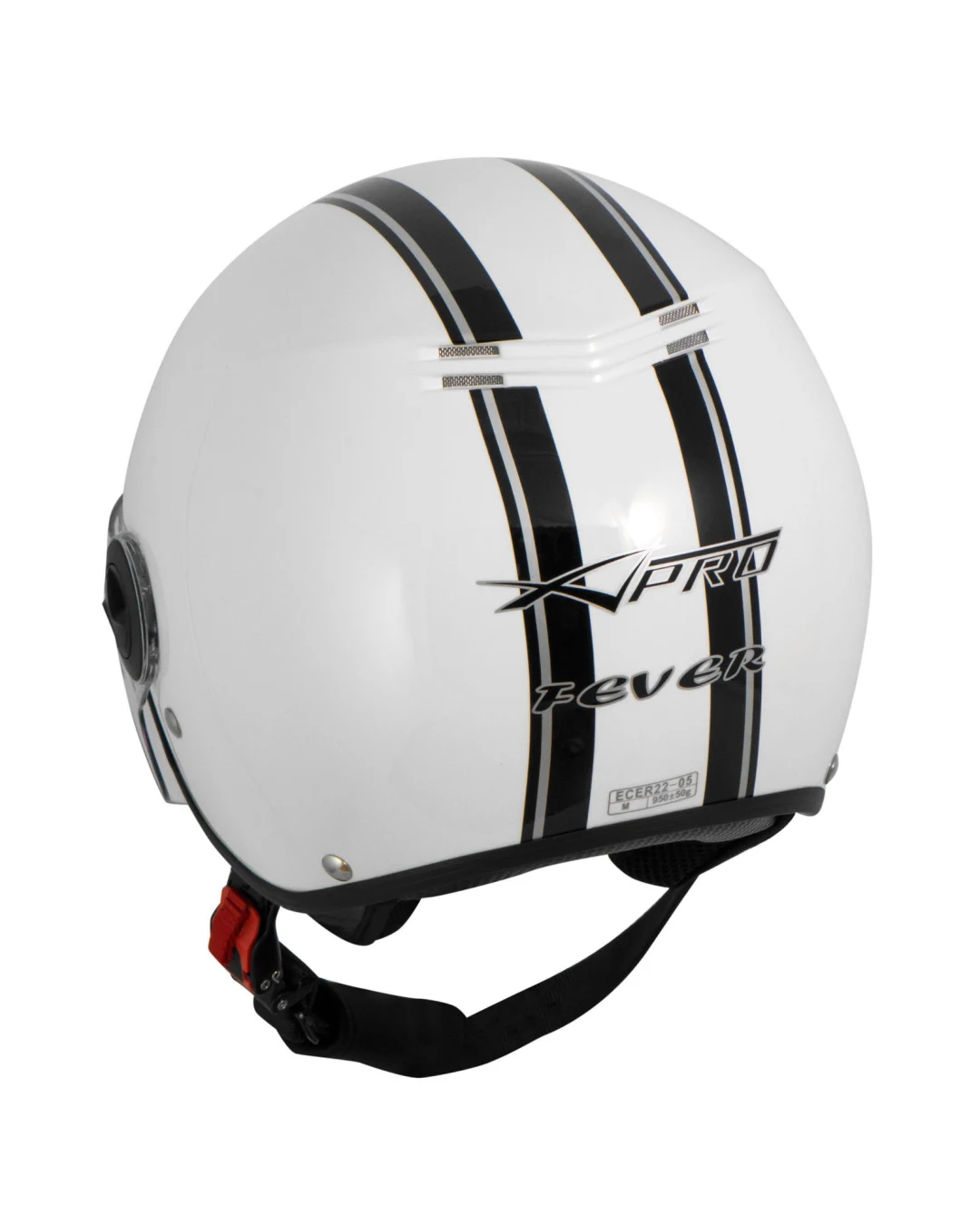 Каска за скутер FEVER WHITE