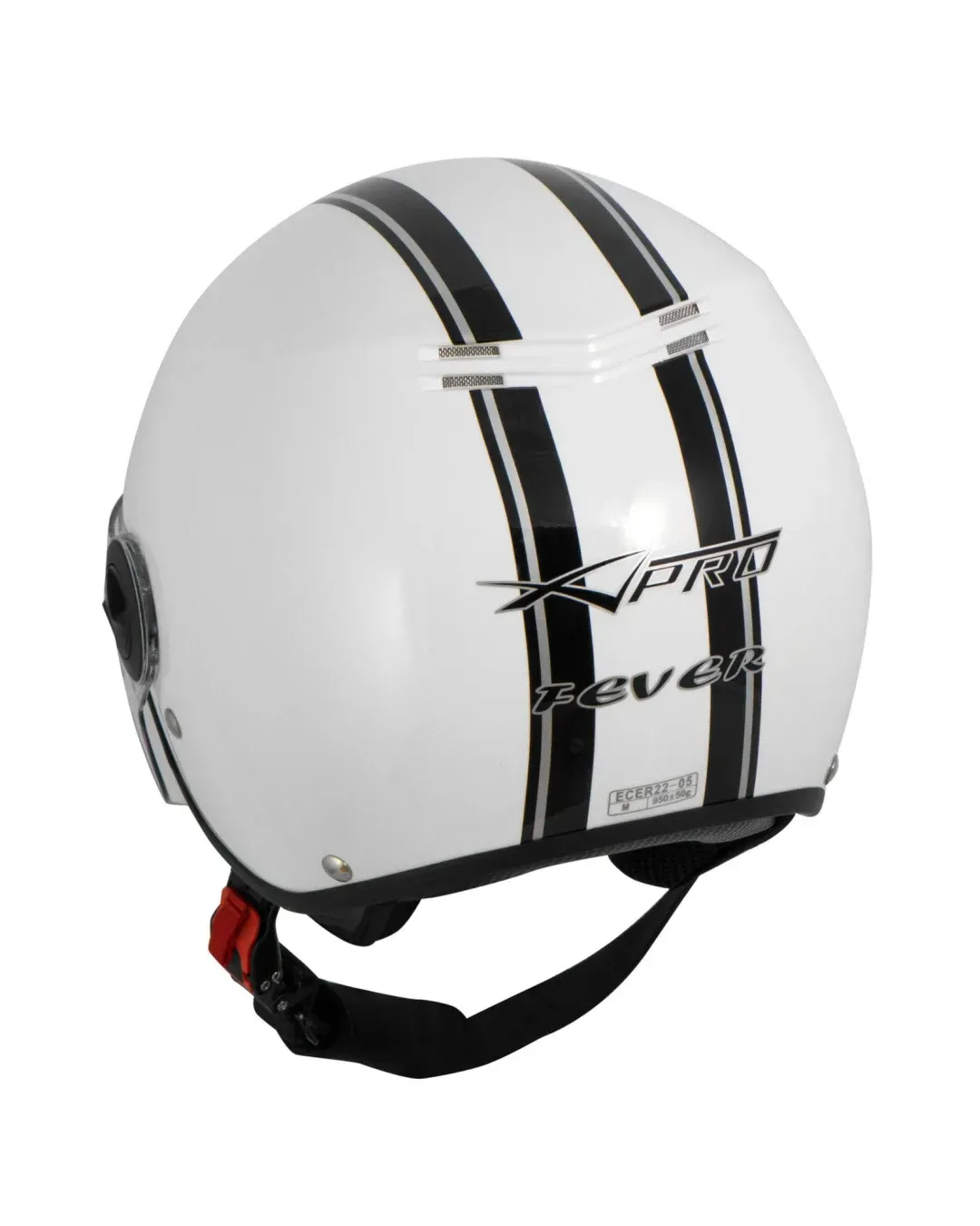 Каска за скутер FEVER WHITE