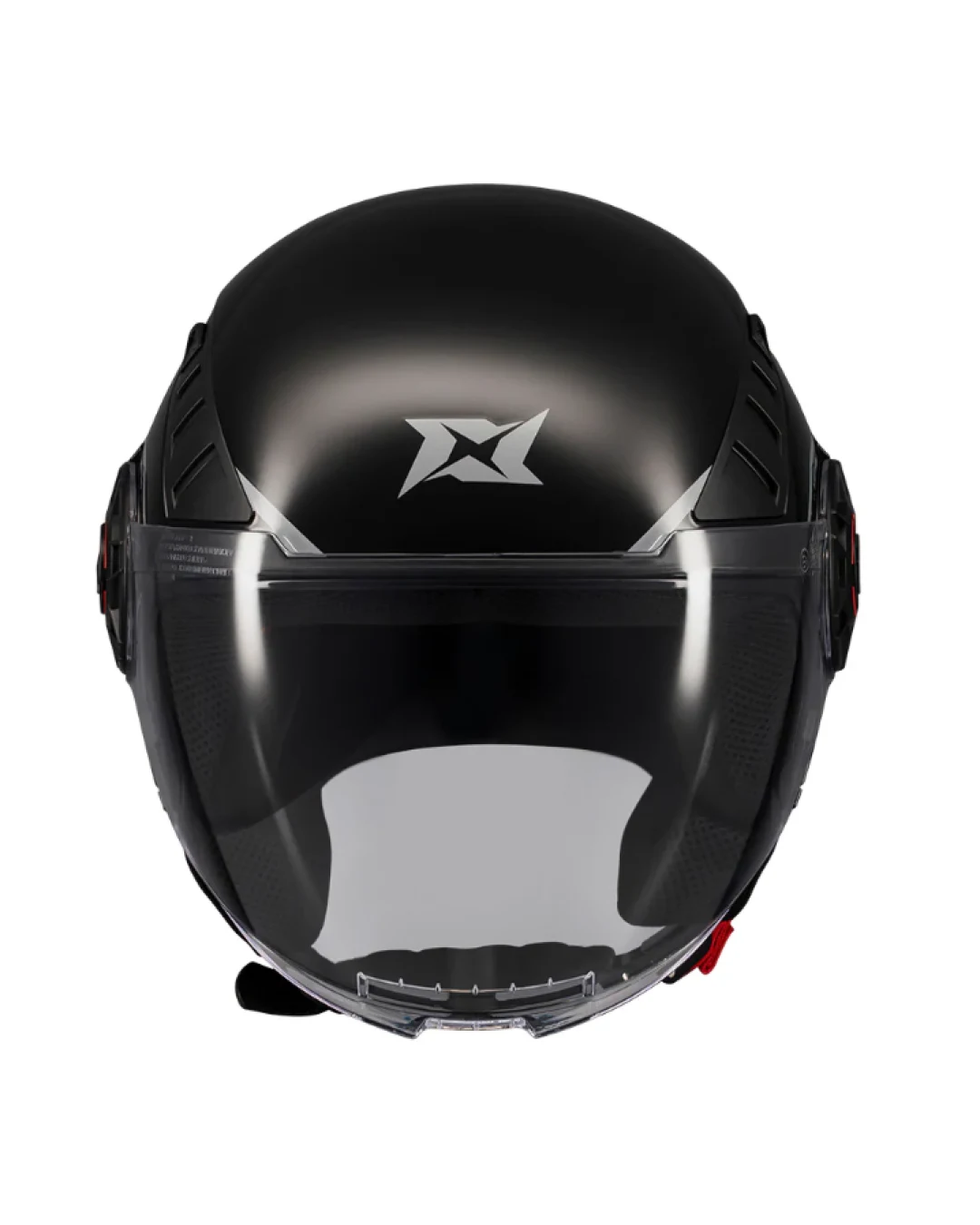 КАСКА ЗА СКУТЕР METRO S SOLID V2 A1 BLACK GLOSS