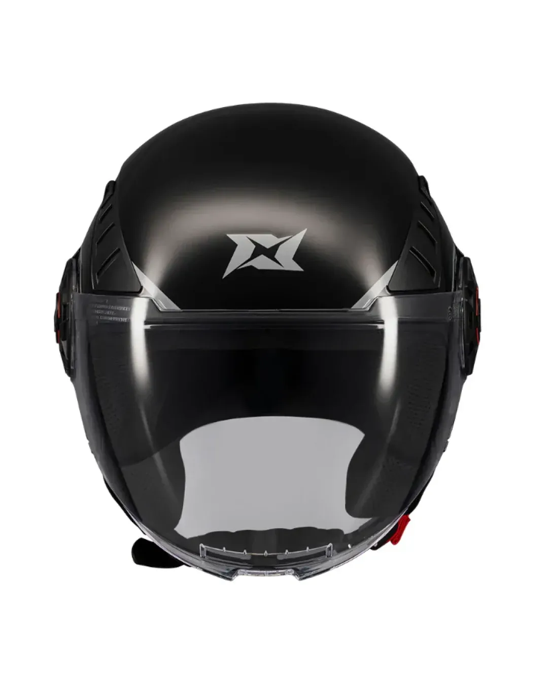 Каска за скутер Axxis Metro S Solid V2 A1 Black Gloss