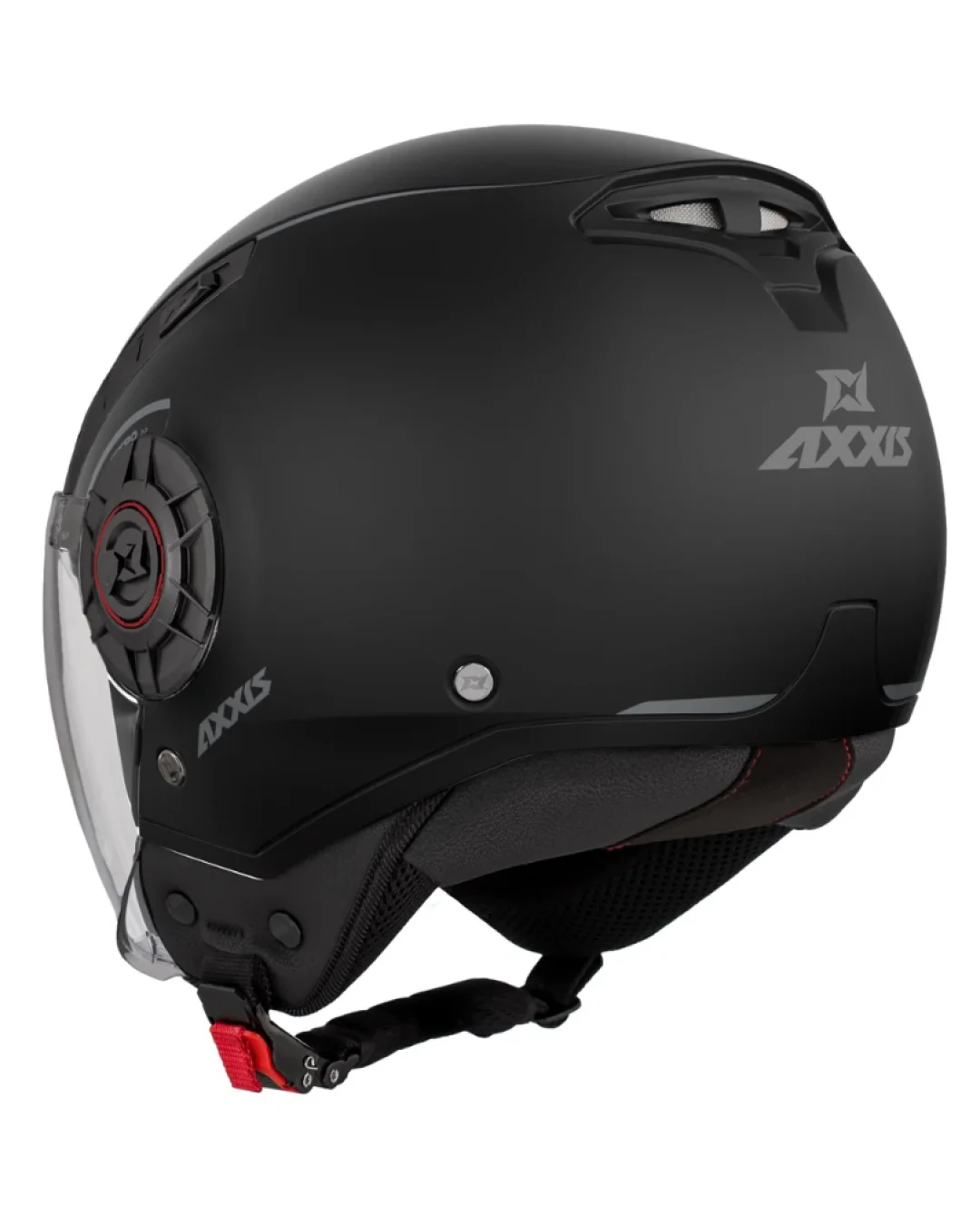 КАСКА ЗА СКУТЕР METRO S SOLID V2 A1 BLACK МАТТ