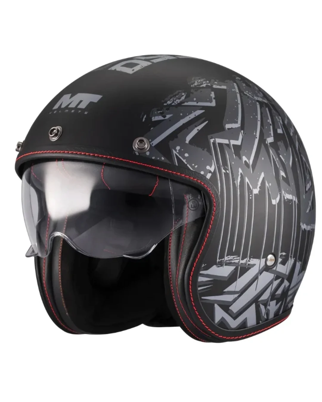 Каска за скутер MT LE MANS 2 S SV DYSTOPIC B12 MATT