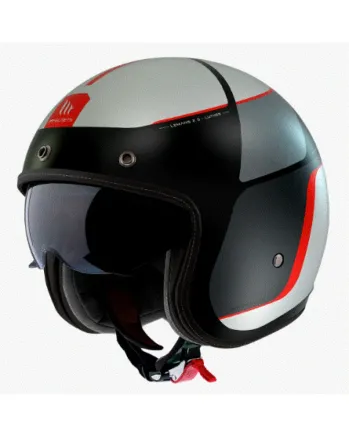 Каска за скутер MT LE MANS 2 S SV LUTHER B15 MATT