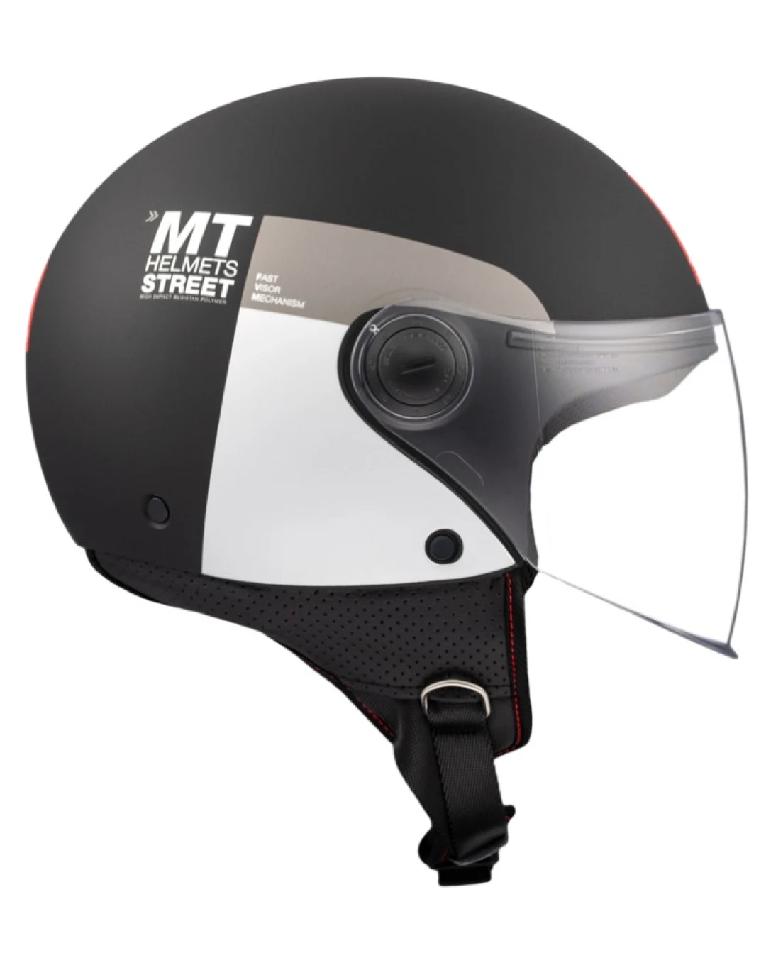 КАСКА ЗА СКУТЕР MT STREET S INBOARD D2 MATT