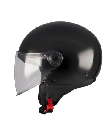 КАСКА ЗА СКУТЕР MT STREET S PURE A1 BLACK GLOSS
