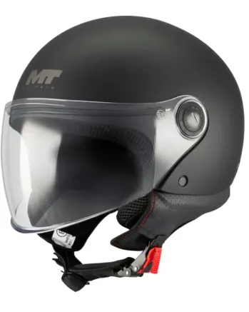 КАСКА ЗА СКУТЕР MT STREET S PURE A1 BLACK MATT