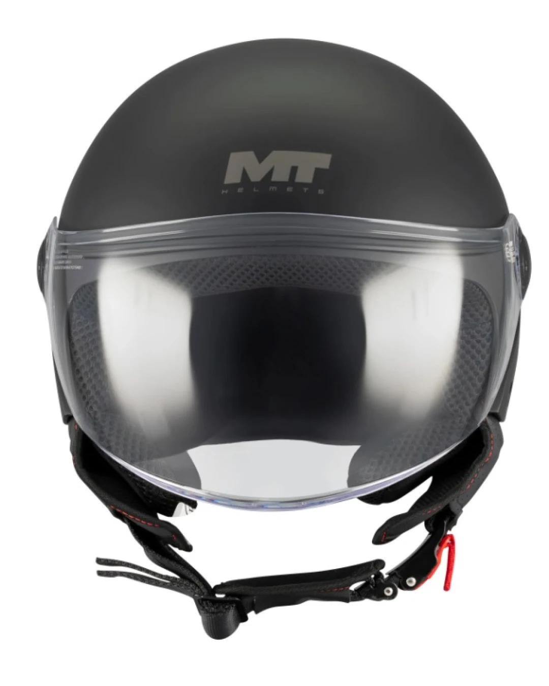 КАСКА ЗА СКУТЕР MT STREET S PURE A1 BLACK MATT