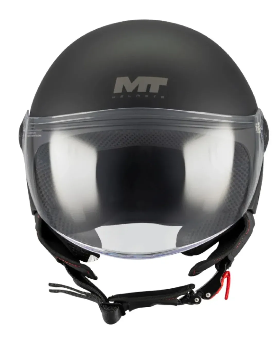 КАСКА ЗА СКУТЕР MT STREET S PURE A1 BLACK MATT