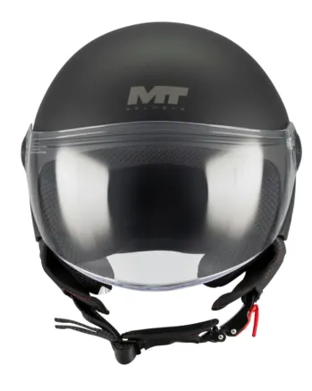 КАСКА ЗА СКУТЕР MT STREET S PURE A1 BLACK MATT