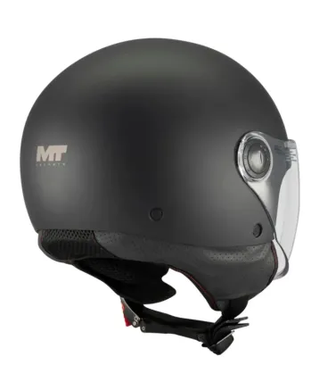 КАСКА ЗА СКУТЕР MT STREET S PURE A1 BLACK MATT