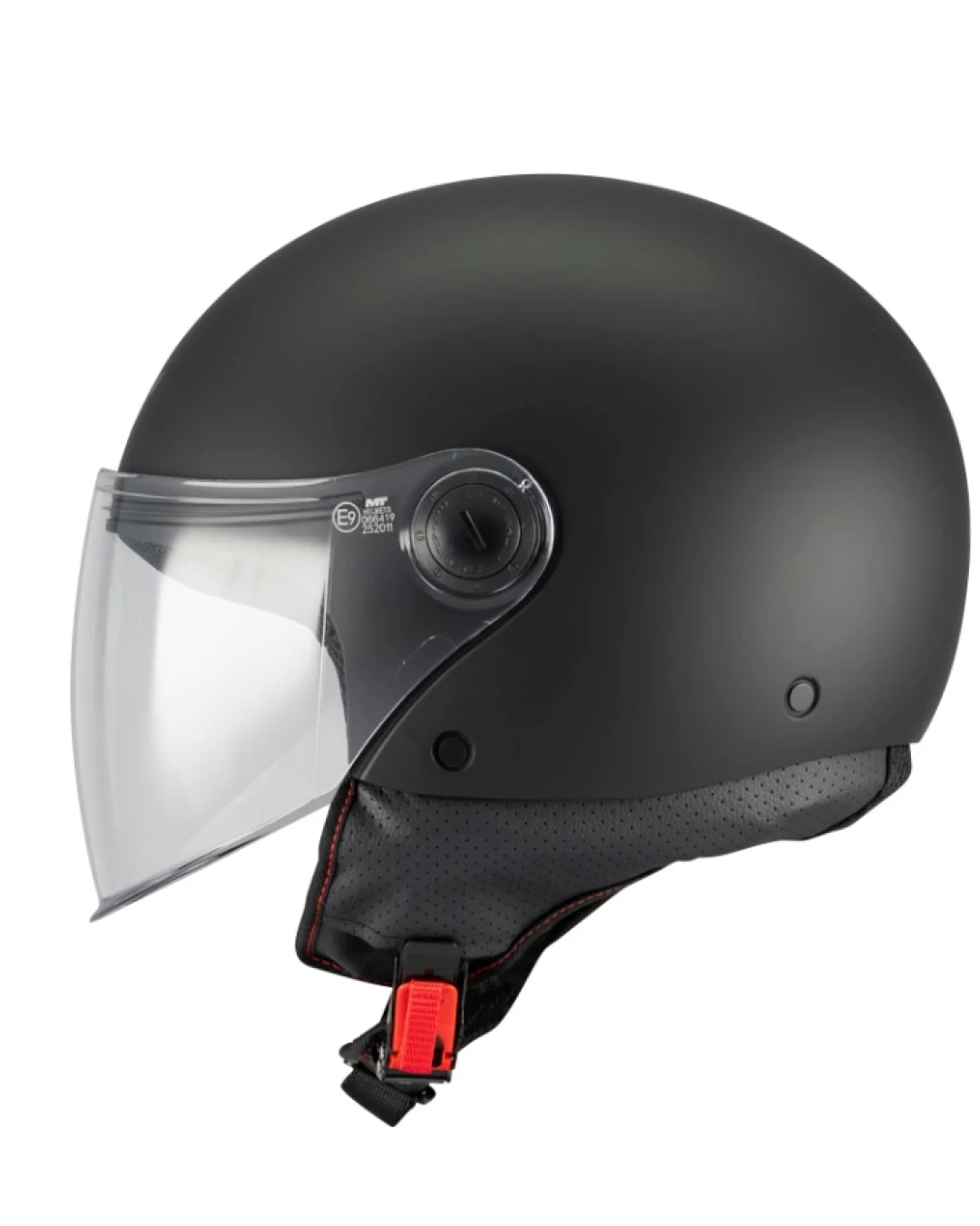 КАСКА ЗА СКУТЕР MT STREET S PURE A1 BLACK MATT