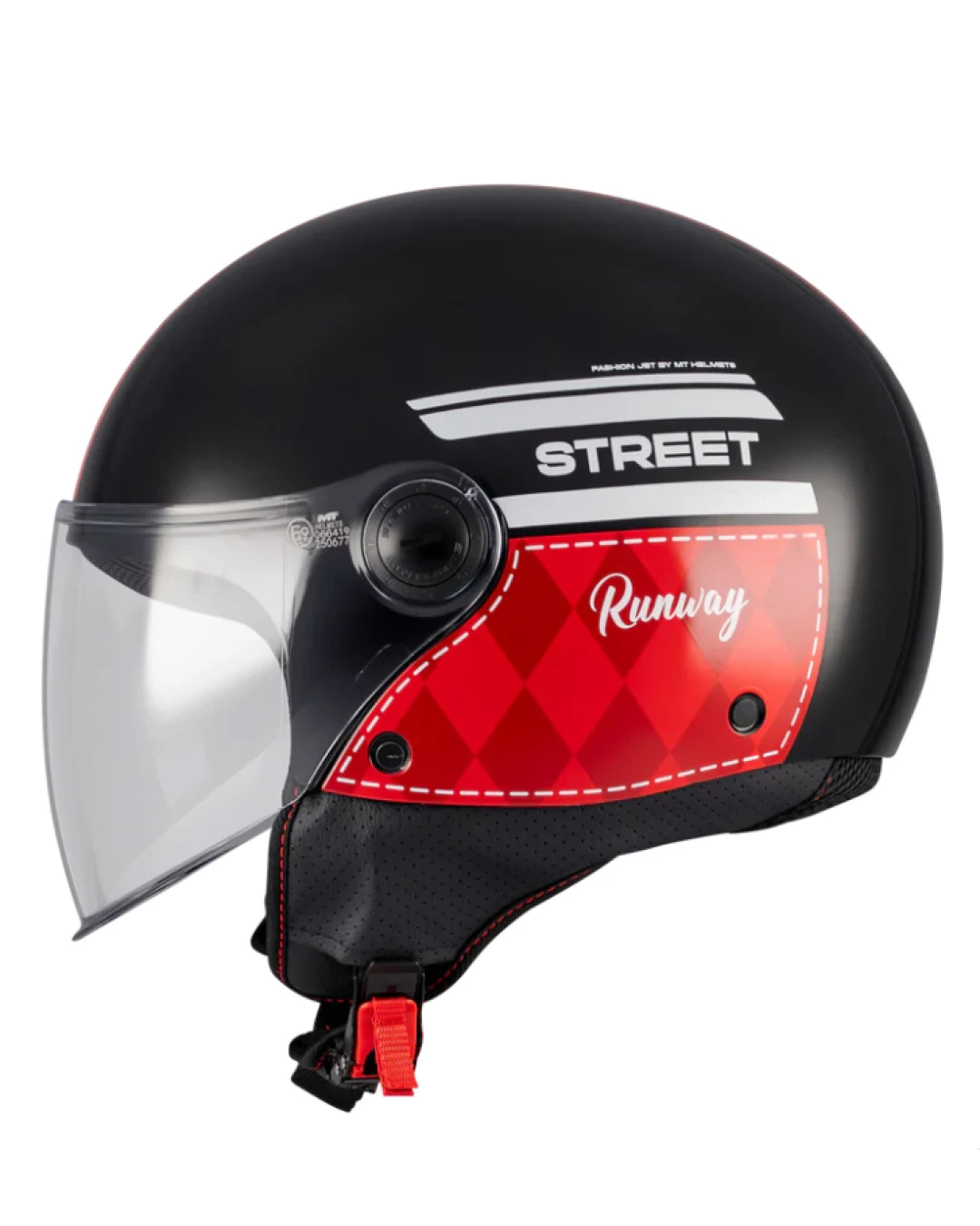КАСКА ЗА СКУТЕР MT STREET S RUNWAY B5 GLOSS