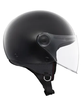 КАСКА ЗА СКУТЕР MT STREET S SOLID A1 GLOSS BLACK