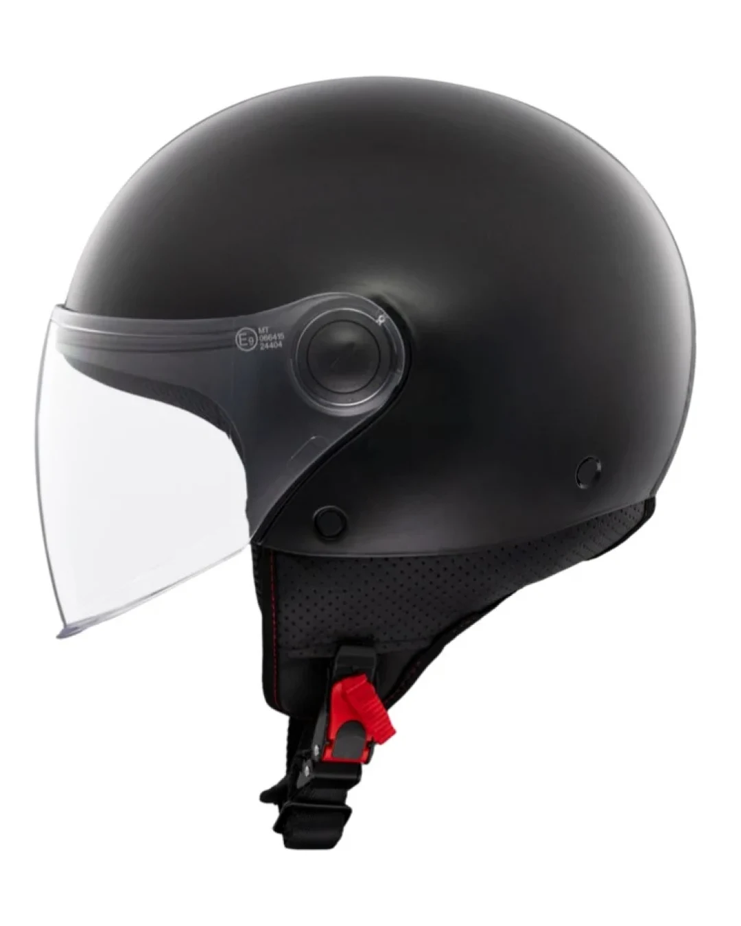 КАСКА ЗА СКУТЕР MT STREET S SOLID A1 GLOSS BLACK