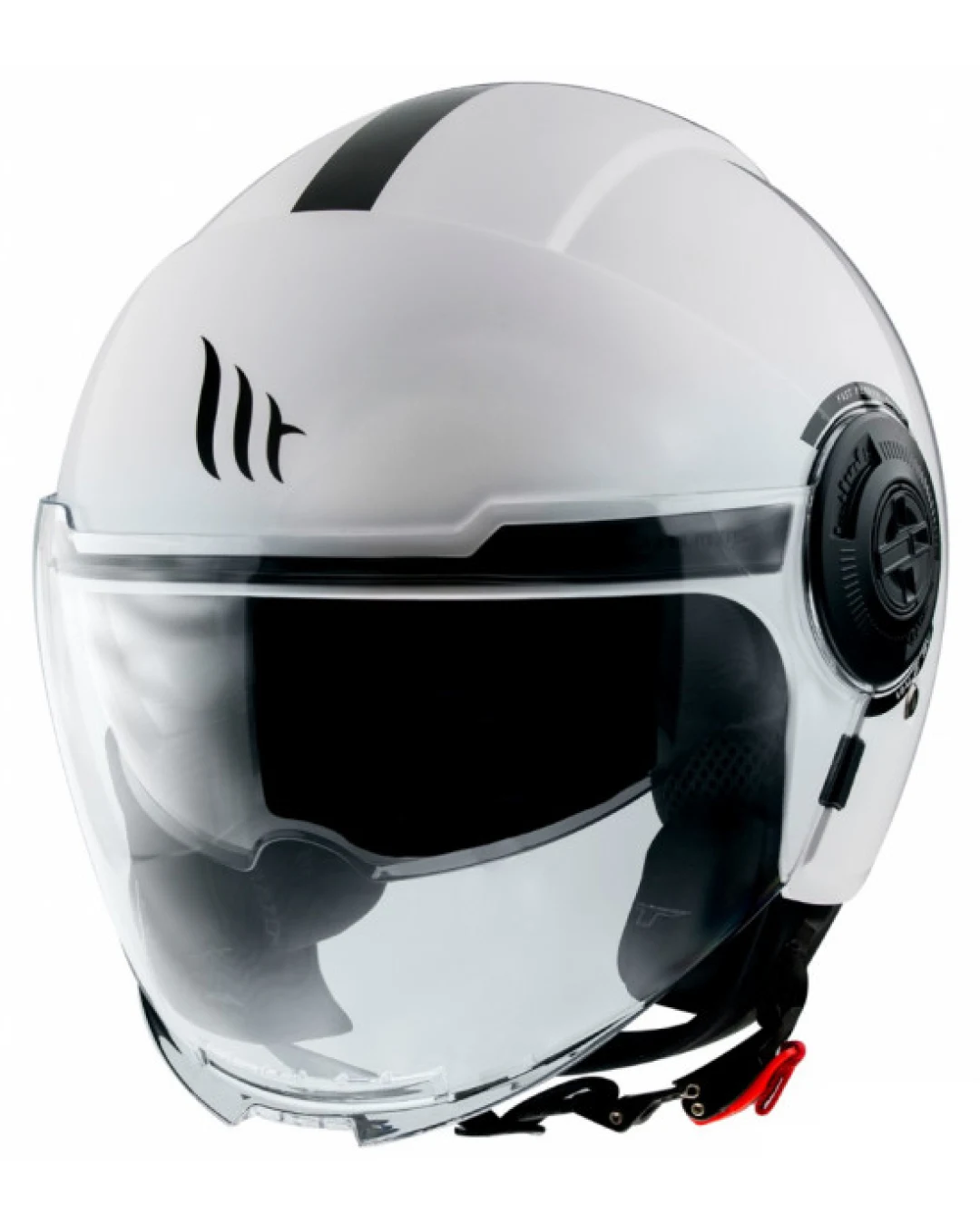 КАСКА ЗА СКУТЕР MT VIALE S SOLID A0 GLOSS WHITE