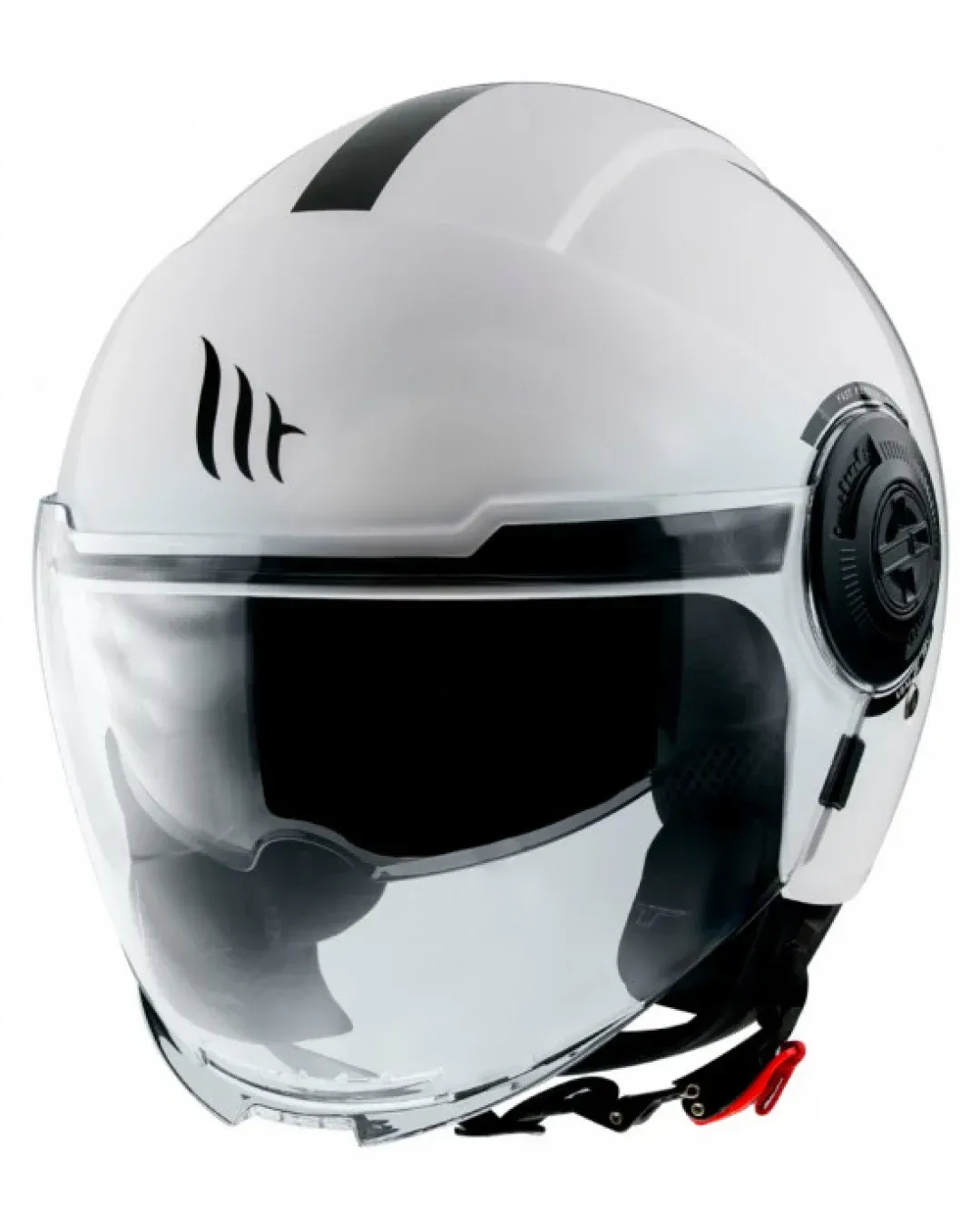 КАСКА ЗА СКУТЕР MT VIALE S SOLID A0 GLOSS WHITE