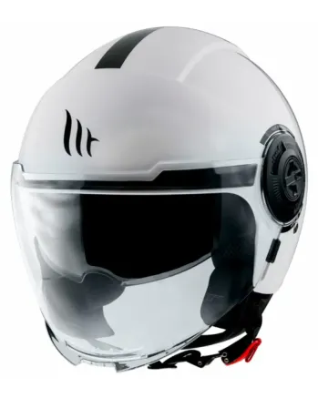 КАСКА ЗА СКУТЕР MT VIALE S SOLID A0 GLOSS WHITE