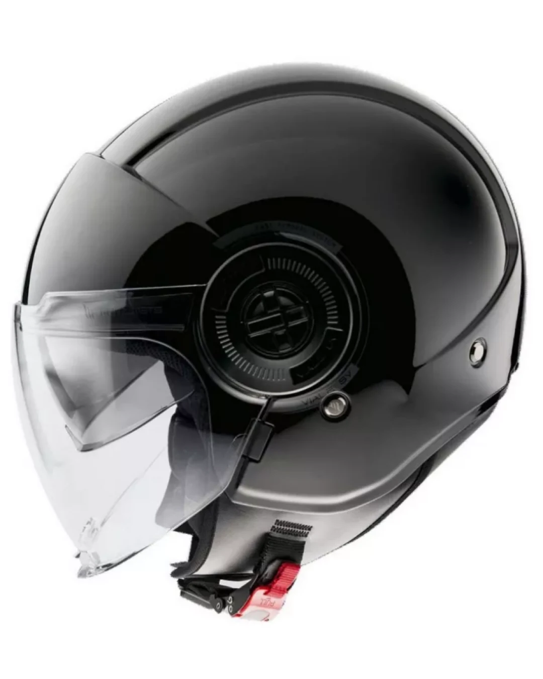 КАСКА ЗА СКУТЕР MT VIALE S SOLID A1 GLOSS BLACK