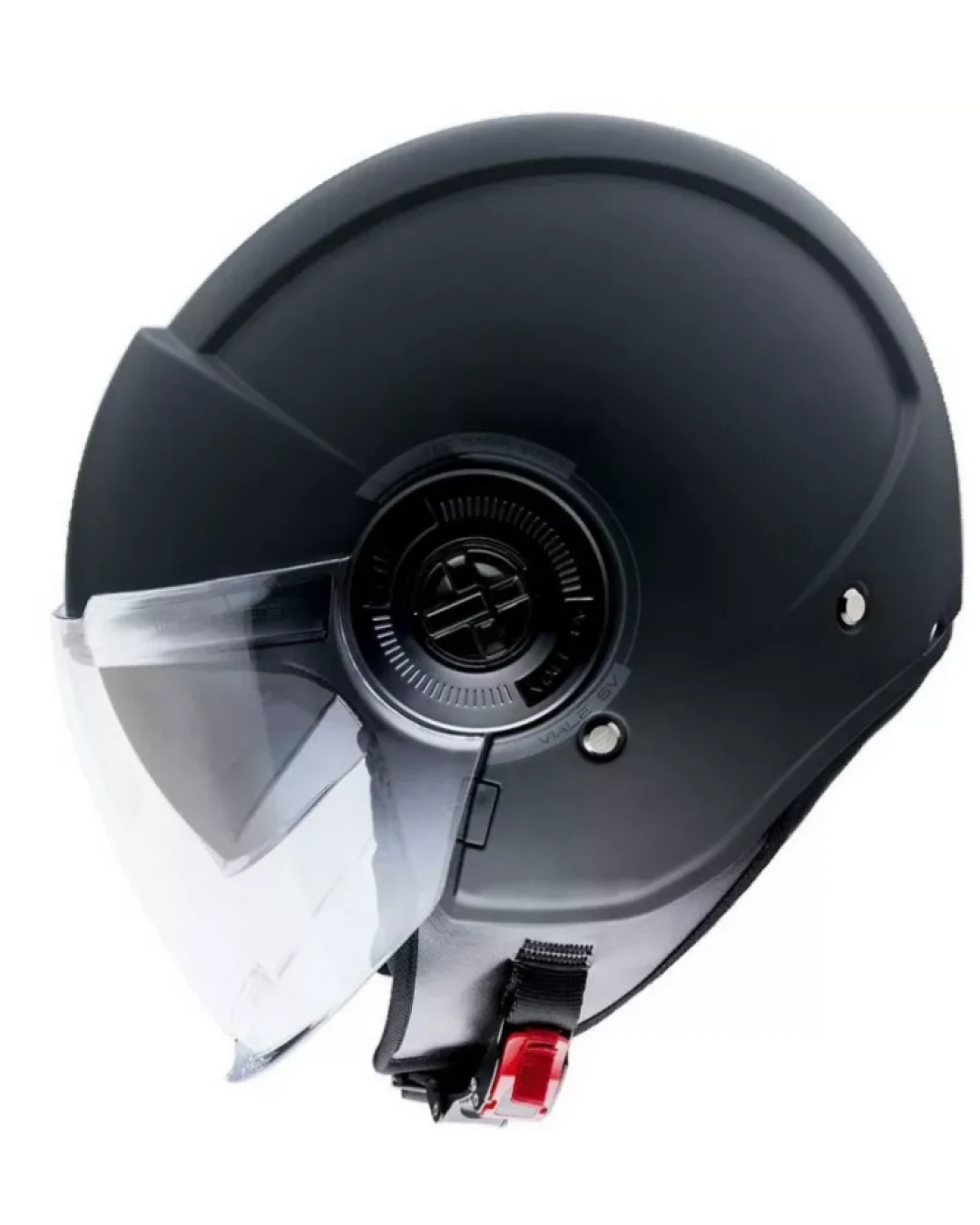 КАСКА ЗА СКУТЕР MT VIALE S SOLID A1 MATT BLACK