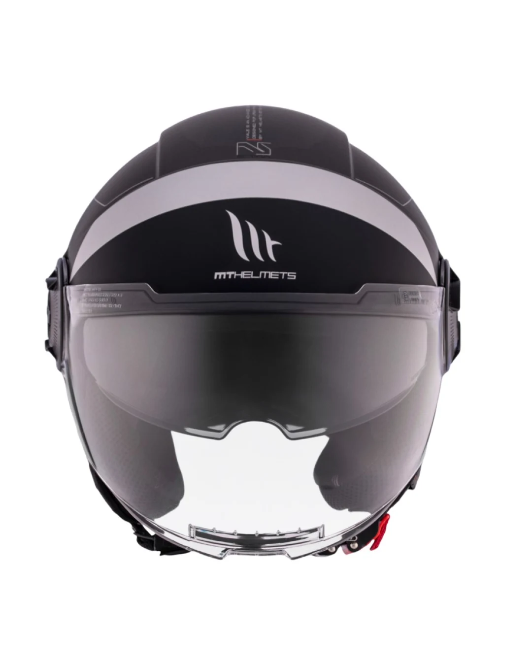 КАСКА ЗА СКУТЕР MT VIALE S SV 68 UNIT D2 MATT BLACK/GRAY