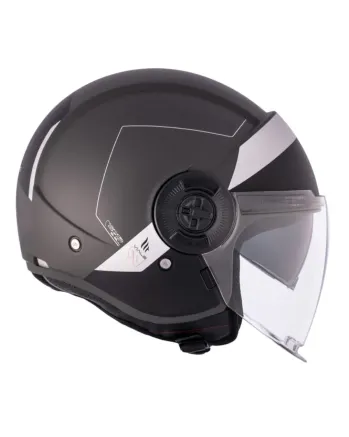 КАСКА ЗА СКУТЕР MT VIALE S SV 68 UNIT D2 MATT BLACK/GRAY