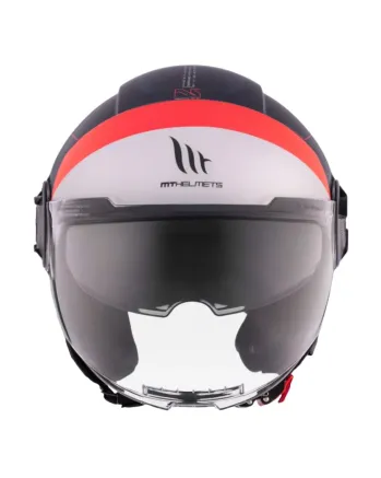 КАСКА ЗА СКУТЕР MT VIALE S SV 68 UNIT D7 MATT BLUE/WHITE/RED