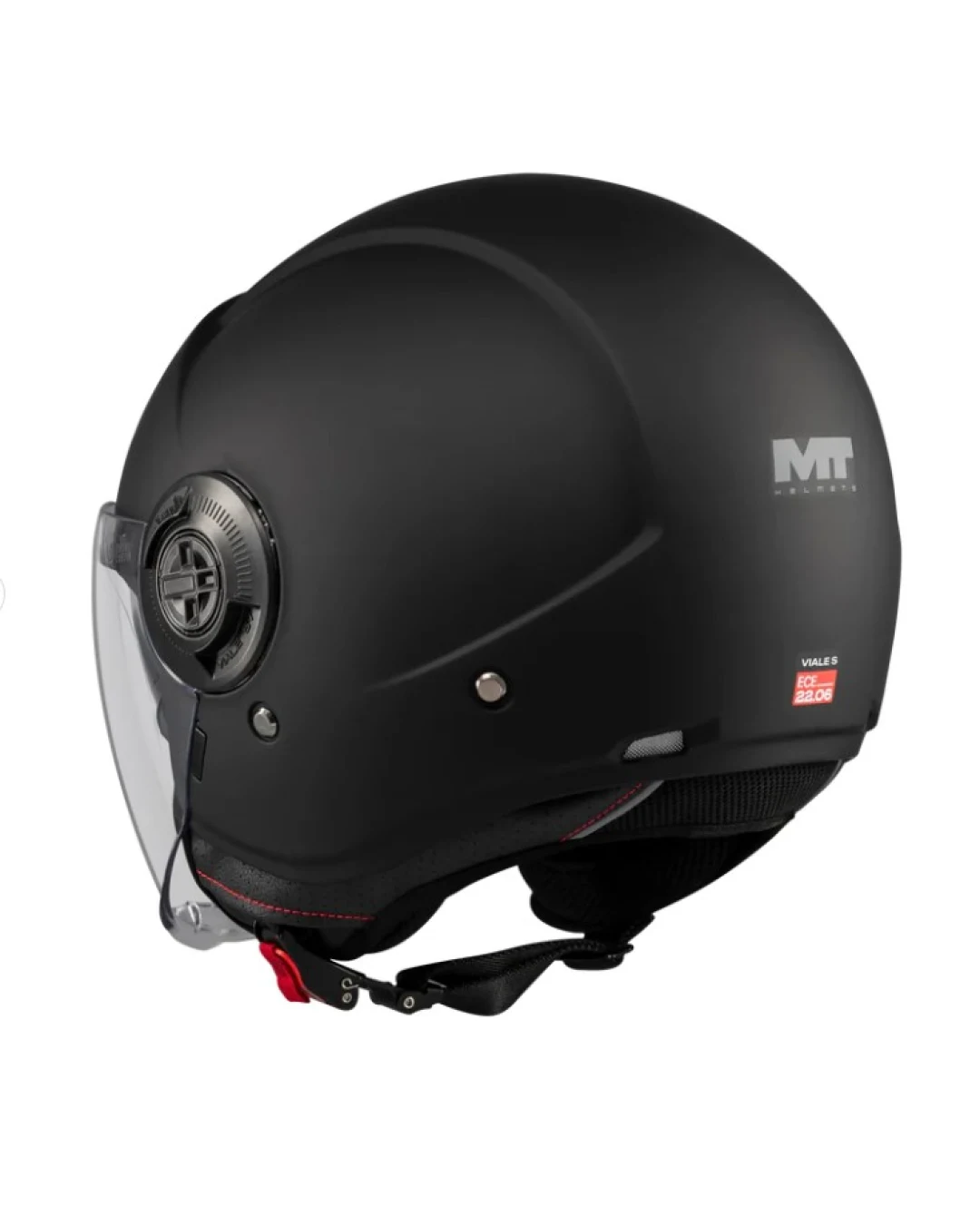 КАСКА ЗА СКУТЕР MT VIALE SV S PURE A1 BLACK MATT