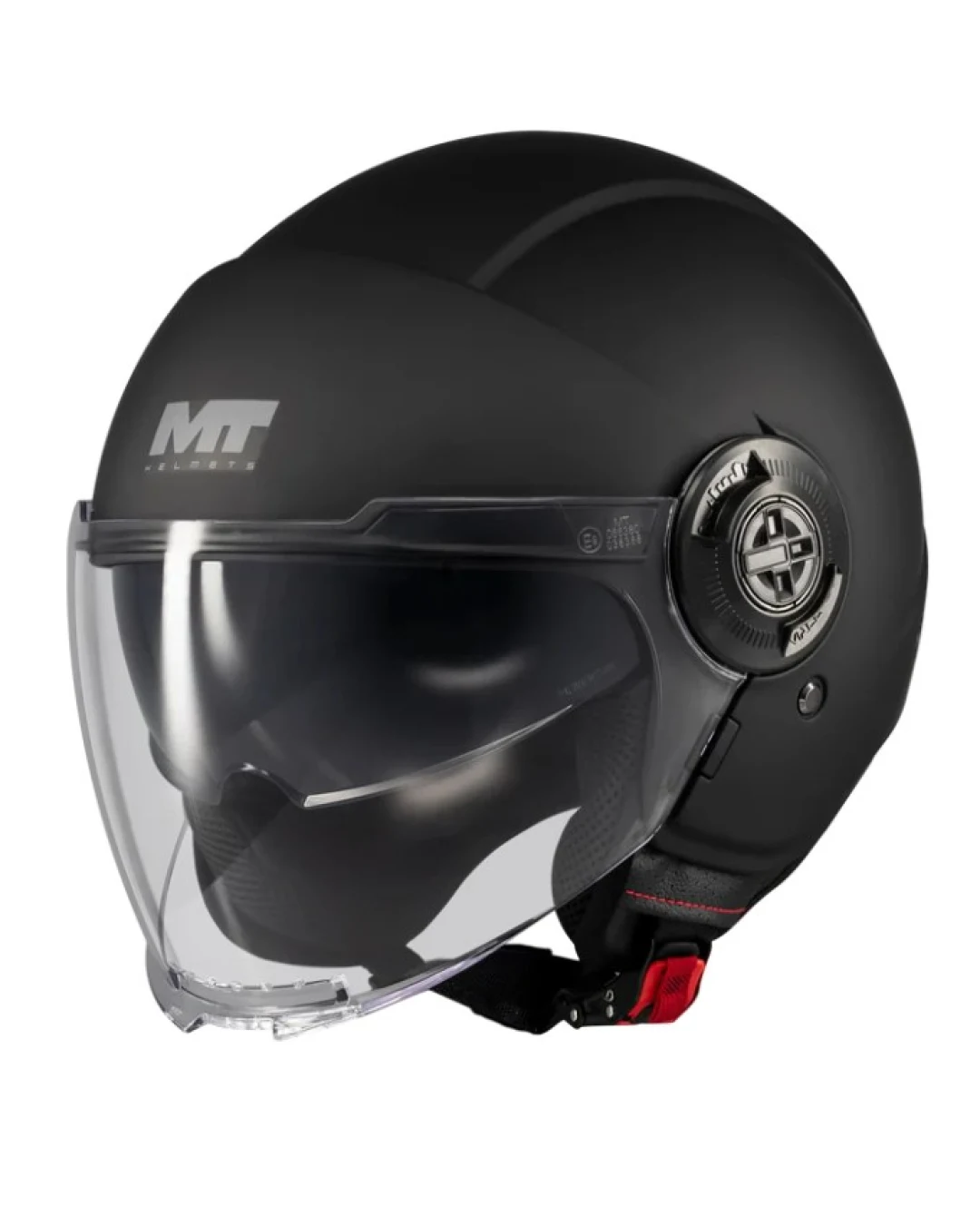 КАСКА ЗА СКУТЕР MT VIALE SV S PURE A1 BLACK MATT