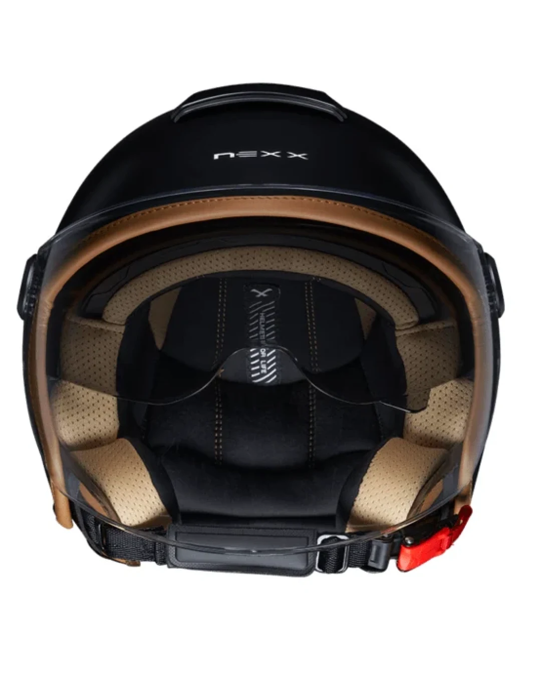 Каска за скутер NEXX  Y.10 SUNNY BLACK MATT CAMEL