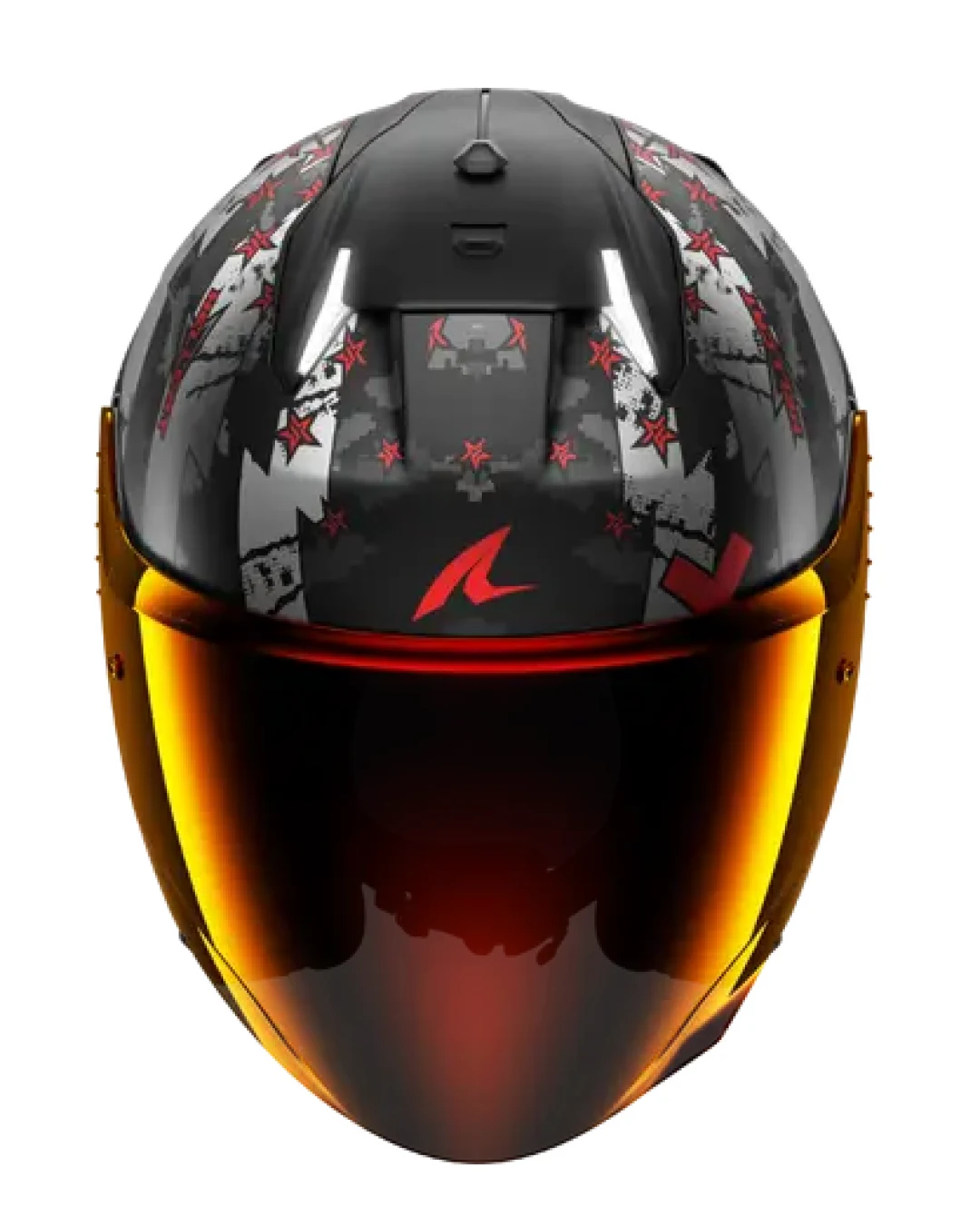 Каска за скутер SHARK SKWAL i3 JET HELLCAT Mat