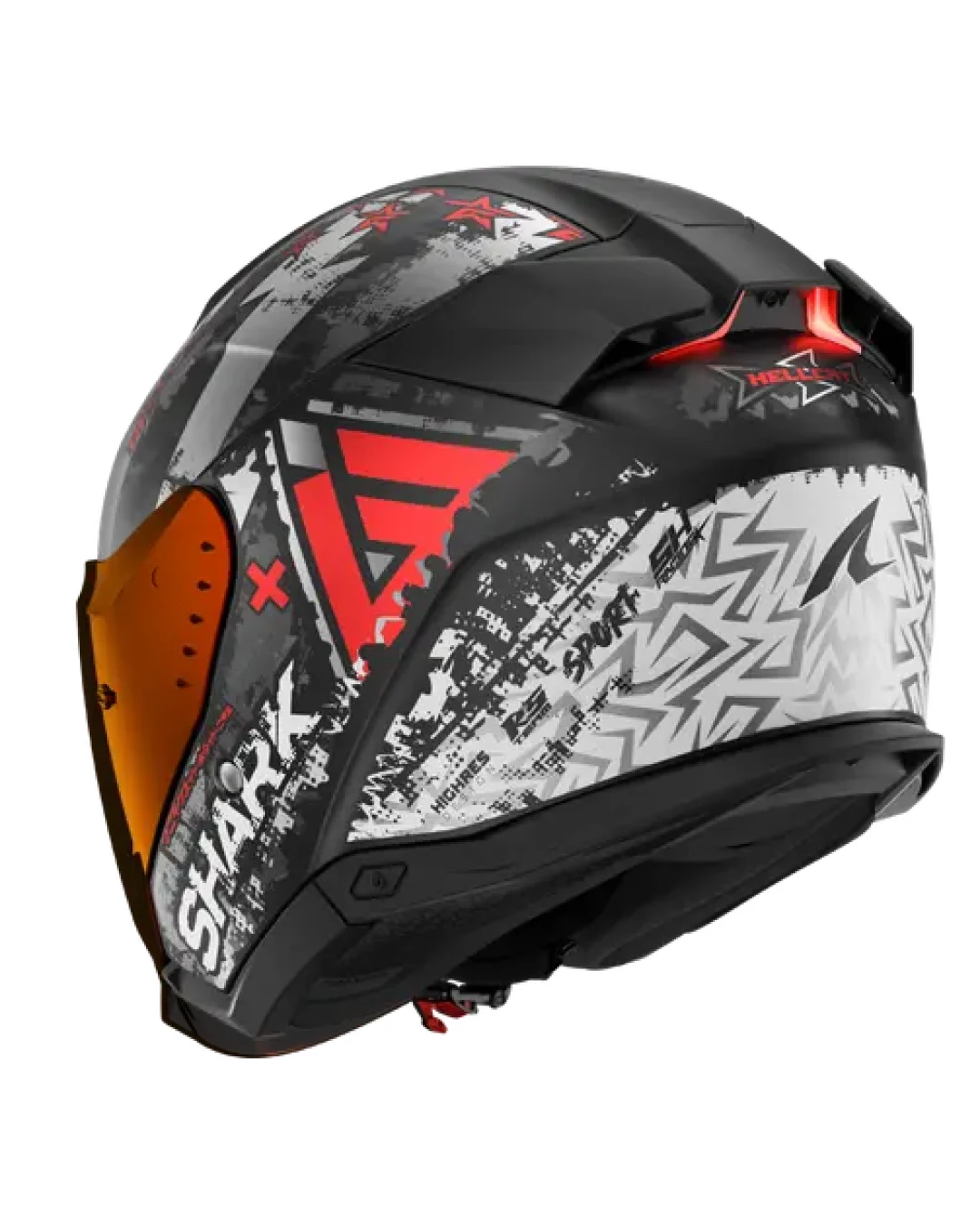 Каска за скутер SHARK SKWAL i3 JET HELLCAT Mat