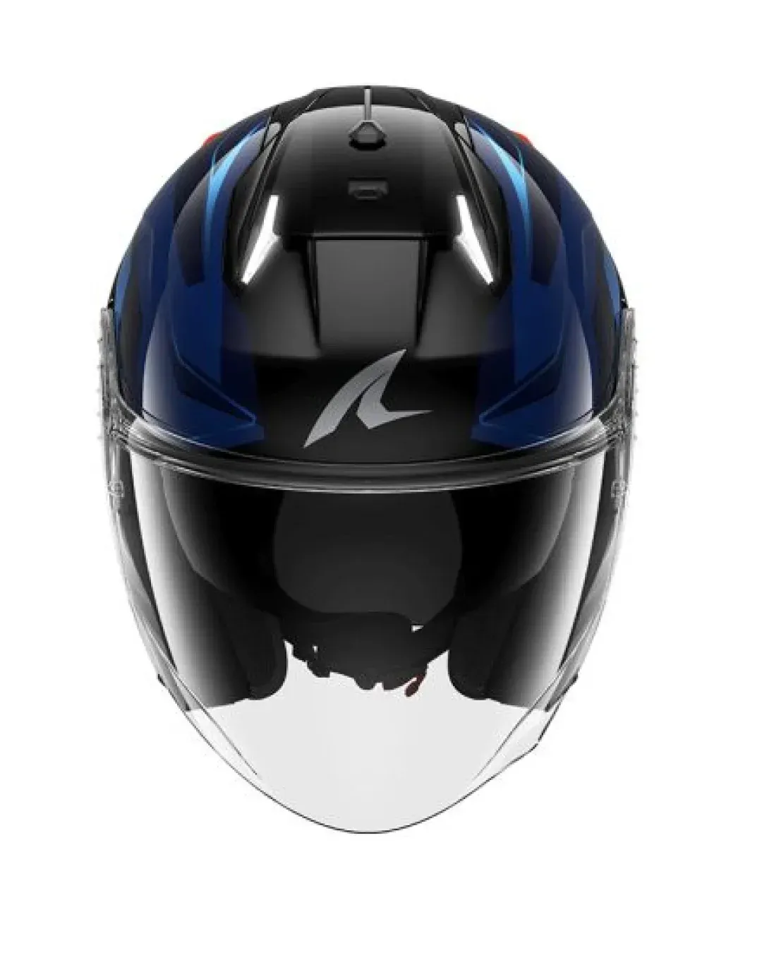 Каска за скутер SHARK SKWAL i3 JET MEKARIUM BLACK/BLUE/ORANGE