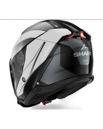Каска за скутер SHARK SKWAL i3 JET MEKARIUM BLACK/GREY/WHITE