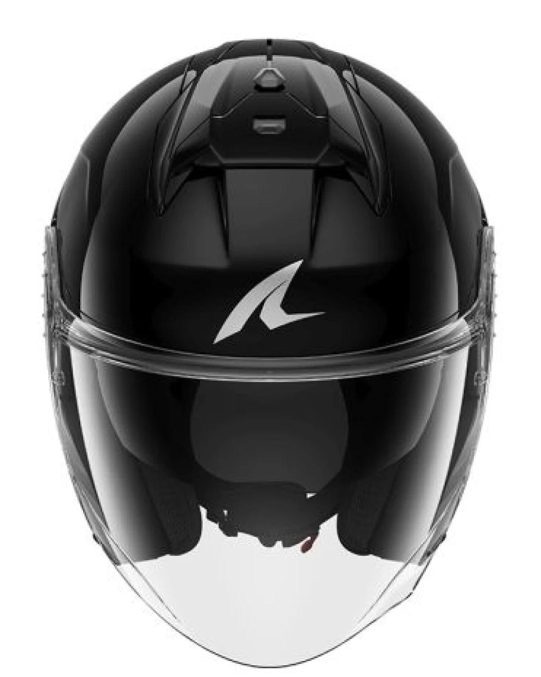 Каска за скутер SHARK SKWAL JET CUP BLANK BLACK