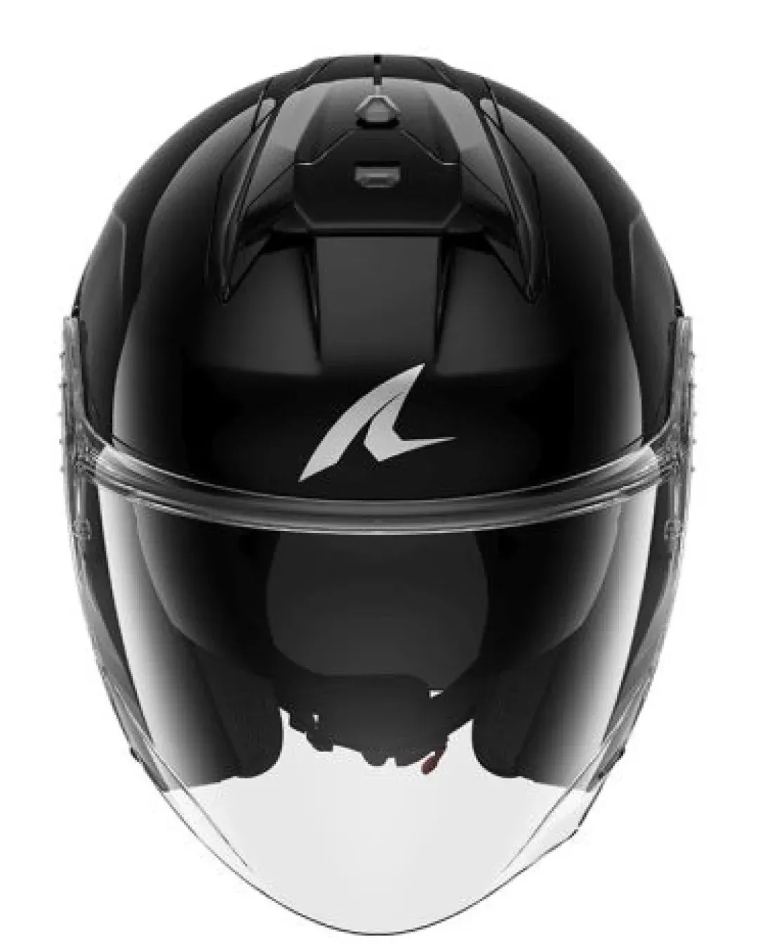 Каска за скутер SHARK SKWAL JET CUP BLANK BLACK