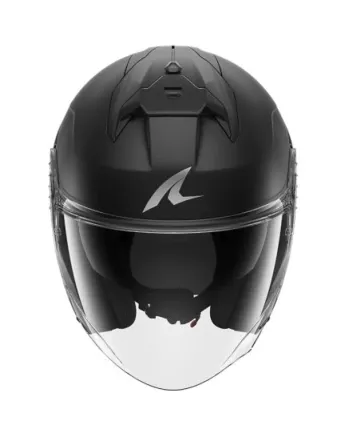 Каска за скутер SHARK SKWAL JET CUP BLANK BLACK MAT