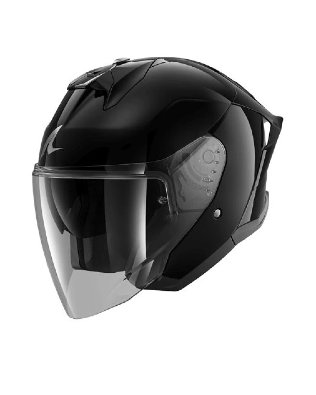 Каска за скутер SHARK SKWAL JET CUP BLANK BLACK