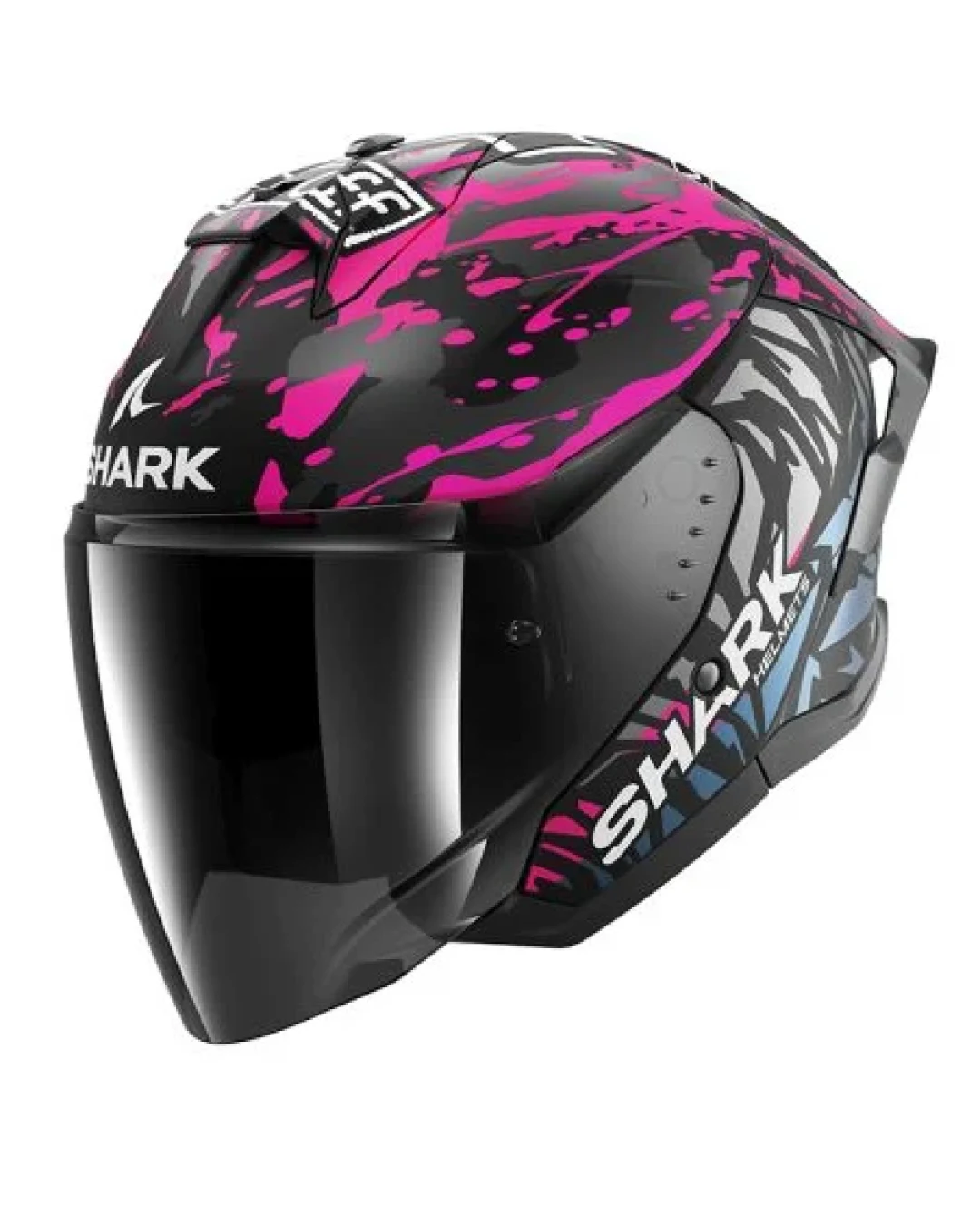 Каска за скутер SHARK SKWAL JET CUP REPLICA REDDING MAT BLACK/PINK