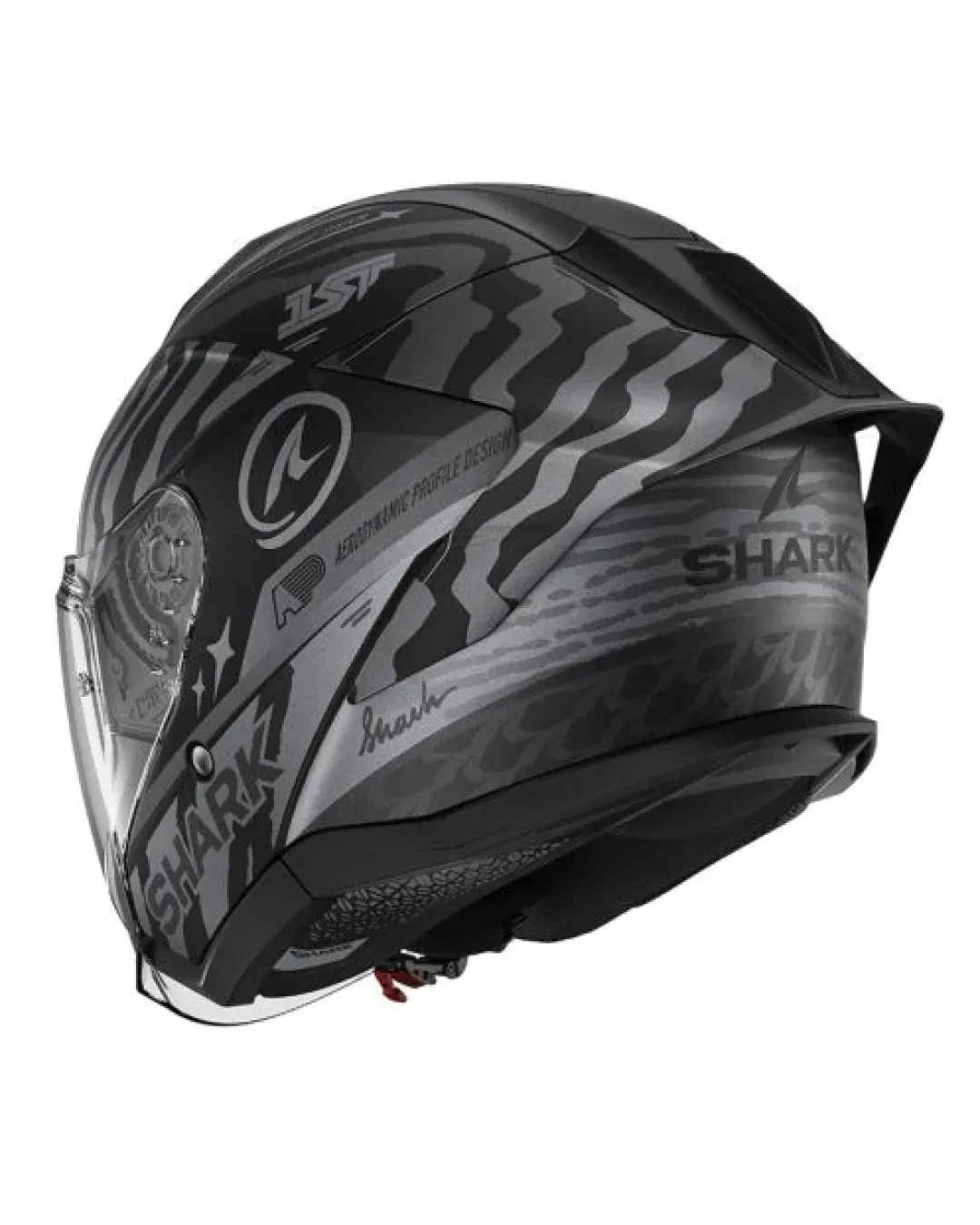 Каска за скутер SHARK SKWAL JET CUP SPEED-FANCY MAT BLACK/GREY