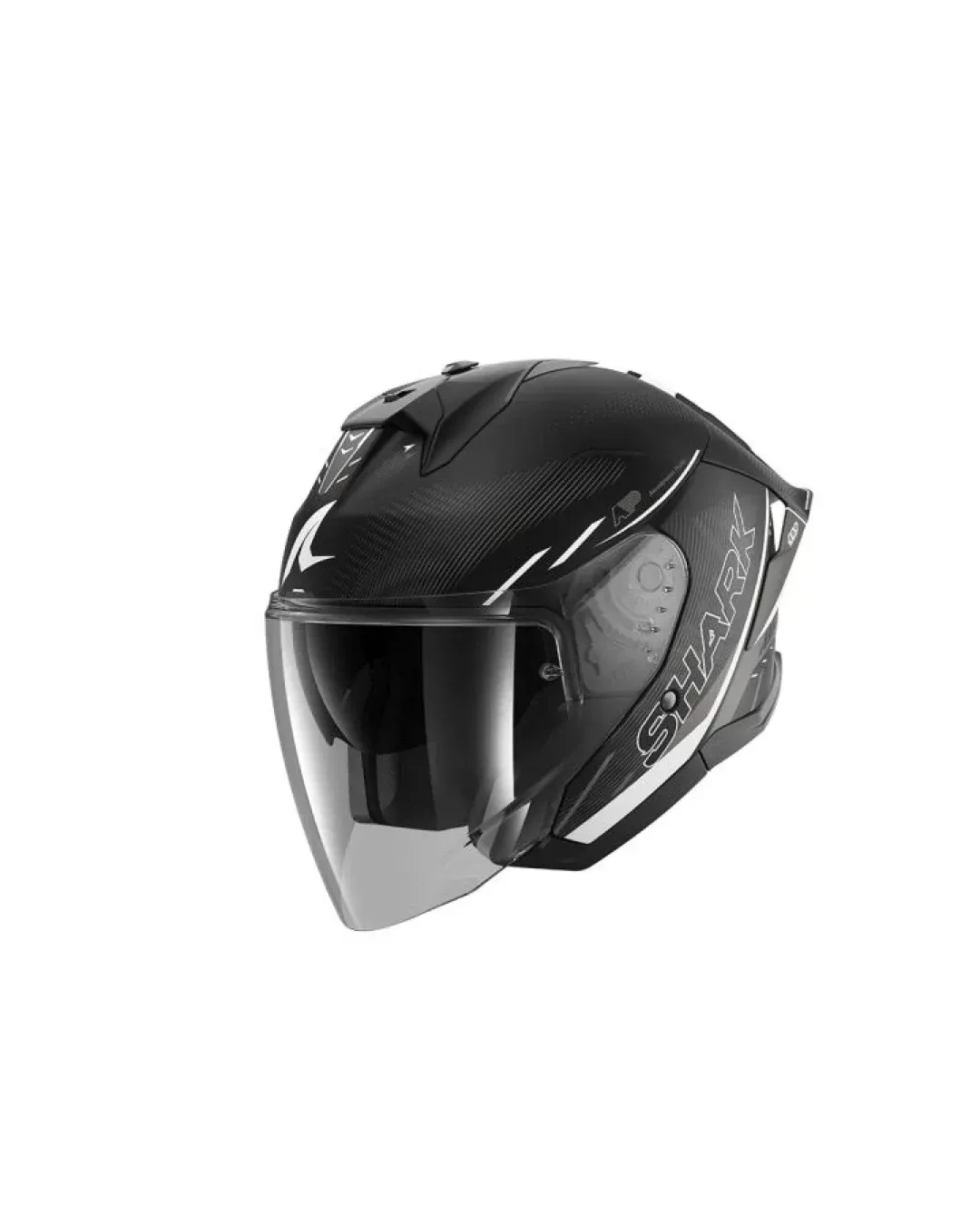 Каска за скутер SHARK SKWAL JET CUP SPEED-TECH MAT BLACK/WHITE